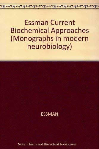Stock image for Current biochemical approaches to learning and memory (Monographs in modern neurobiology) for sale by Irish Booksellers