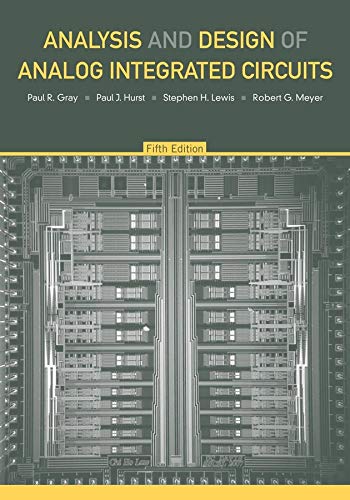 9780470245996: Analysis and Design of Analog Integrated Circuits