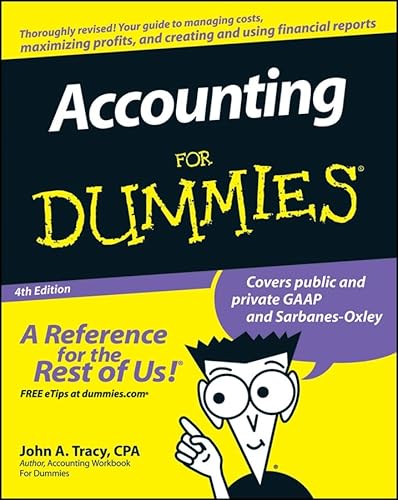 Accounting For Dummies (9780470246009) by John A. Tracy