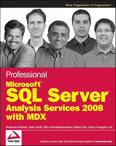 Imagen de archivo de Professional Microsoft SQL Server Analysis Services 2008 with MDX a la venta por Better World Books