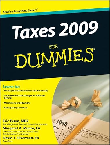 Imagen de archivo de Taxes 2009 for Dummies a la venta por ThriftBooks-Dallas