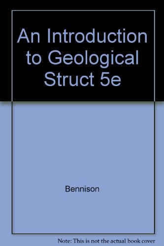 9780470249697: An Introduction to Geological Struct 5e
