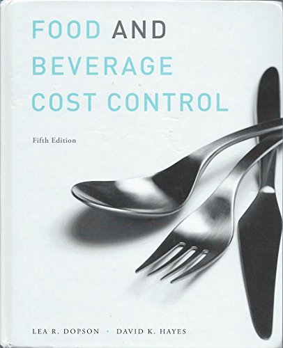 Beispielbild fr Food and Beverage Cost Control zum Verkauf von Better World Books