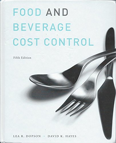 9780470251386: Food and Beverage Cost Control