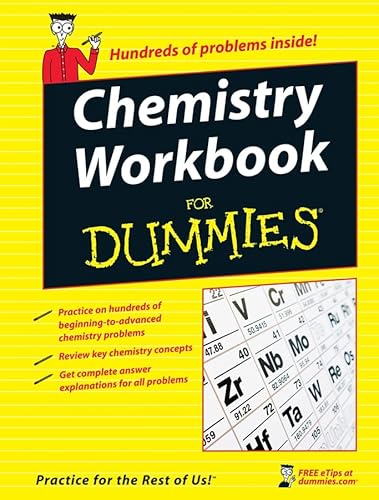 Imagen de archivo de Chemistry Workbook for Dummies a la venta por Better World Books