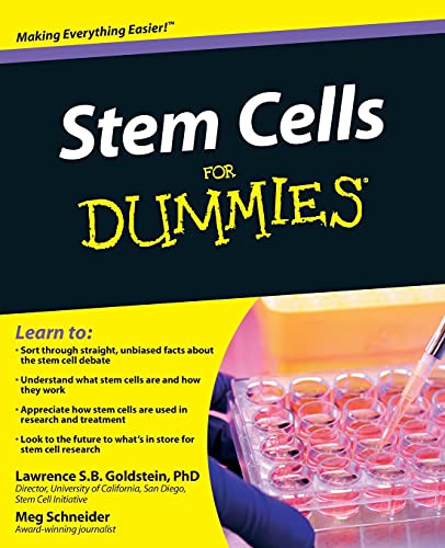 Beispielbild fr Stem Cells For Dummies zum Verkauf von SecondSale