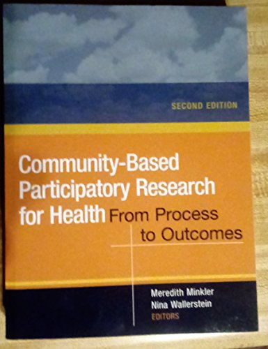 9780470260432: Community-Based Participatory Research for Health: From Process to Outcomes