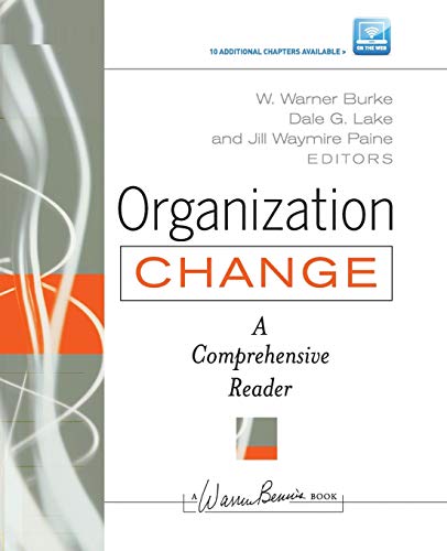Beispielbild fr Organization Change: A Comprehensive Reader zum Verkauf von HPB-Ruby