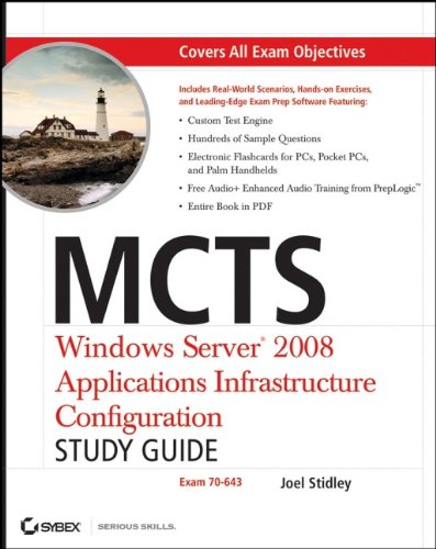Stock image for MCTS : Windows Server 2008 Application Infrastructure Configuration for sale by Better World Books