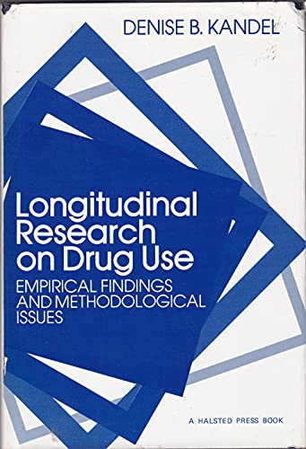 Imagen de archivo de Longitudinal Research on Drug Use: Empirical Findings and Methodological Issues a la venta por ThriftBooks-Dallas