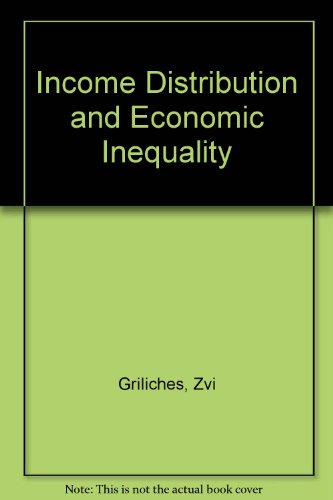 Income Distribution and Economic Inequality (9780470263310) by [???]