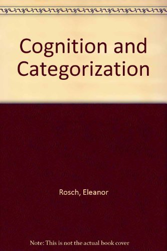 Cognition and Categorization