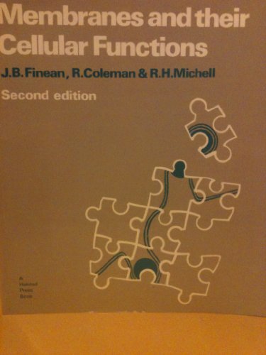 Imagen de archivo de Membranes and Their Cellular Functions a la venta por Solr Books