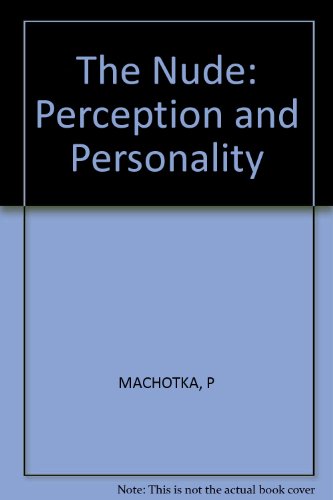 9780470264263: Machotka ∗nude∗ – Perception And Personality