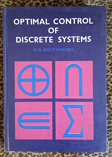 Imagen de archivo de Optimal Control of Discrete Systems a la venta por BookDepart