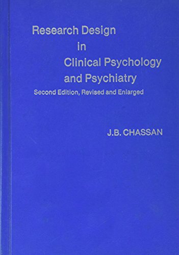 9780470265772: Research Design in Clinical Psychology and Psychiatry