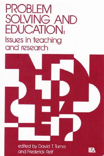 Stock image for Problem Solving and Education: Issues in Teaching and Research for sale by ThriftBooks-Dallas
