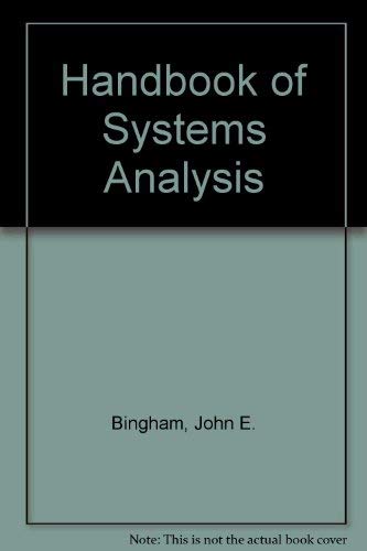 9780470269978: Handbook of Systems Analysis