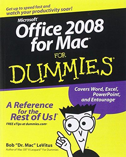 Stock image for Office 2008 for Mac For Dummies for sale by Discover Books