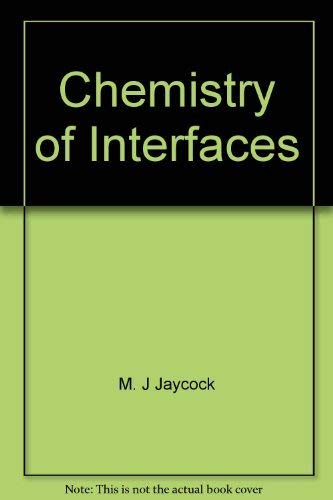 Imagen de archivo de Chemistry of interfaces a la venta por BIBLIOPE by Calvello Books