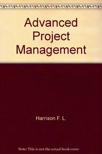 9780470272138: Advanced project management