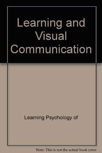9780470272312: Learning and visual communication (New patterns of learning)