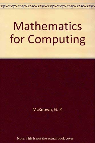 Imagen de archivo de Mathematics for Computing a la venta por Wonder Book