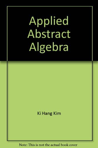 9780470274415: Applied Abstract Algebra