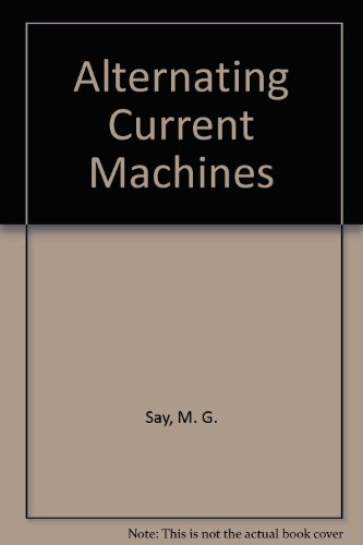 9780470274514: Alternating Current Machines