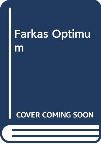 Optimum Design of Metal Structures (Ellis Horwood Series in Mathematics and Its Applications) (9780470274828) by Farkas, Jozsef