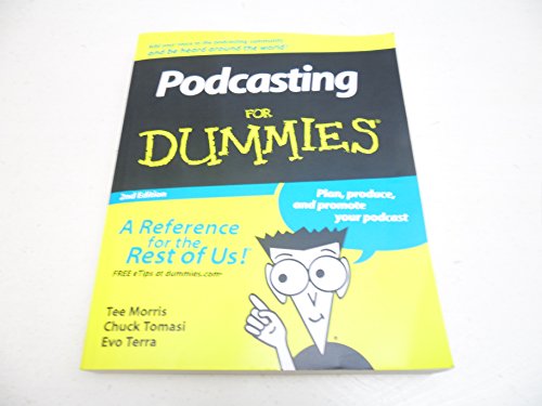 Beispielbild fr Podcasting For Dummies zum Verkauf von Wonder Book
