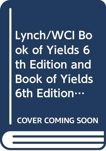 9780470276792: Lynch/WCI Book of Yields 6th Edition and Book of Yields 6th Edition CD-ROM Single-User Western SET