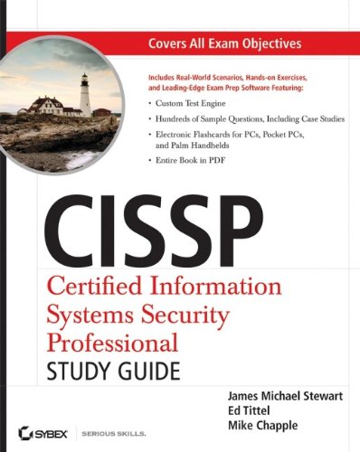 Beispielbild fr CISSP: Certified Information Systems Security Professional Study Guide zum Verkauf von Wonder Book