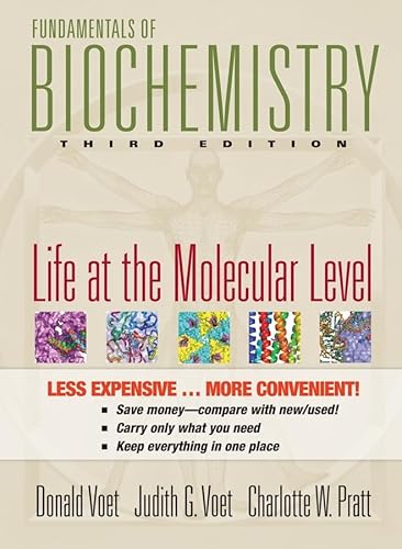 Imagen de archivo de Fundamentals of Biochemistry: Life at the Molecular Level a la venta por HPB-Red