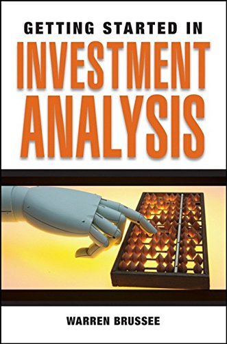 Beispielbild fr Getting Started in Investment Analysis zum Verkauf von Better World Books