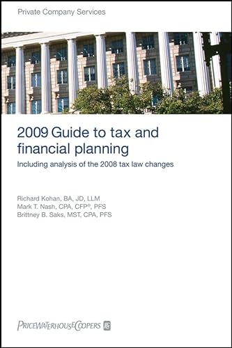 Stock image for 2009 guide to tax and financial planning for sale by ThriftBooks-Dallas