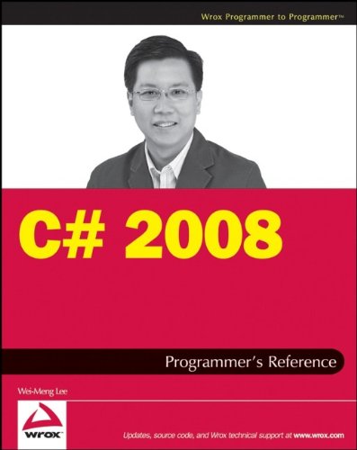 Imagen de archivo de C# 2008 Programmer's Reference a la venta por Better World Books