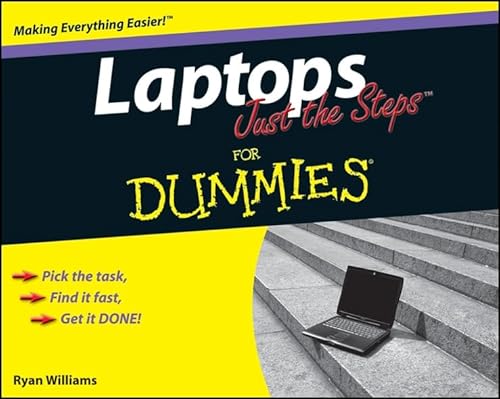 Laptops Just the Steps for Dummies - Williams, Ryan