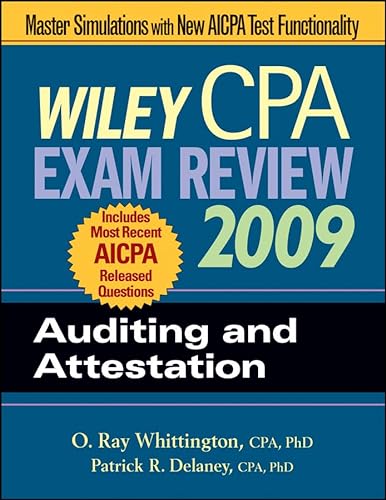 9780470286012: Wiley CPA Exam Review 2009: Auditing and Attestation (WILEY CPA EXAMINATION REVIEW)