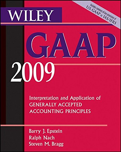 Stock image for Wiley GAAP 2009 : Interpretation and Application of Generally Accepted Accounting Principles for sale by Better World Books