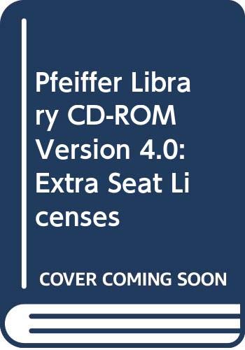 9780470288061: Pfeiffer Library CD-ROM Version 4.0: Extra Seat Licenses