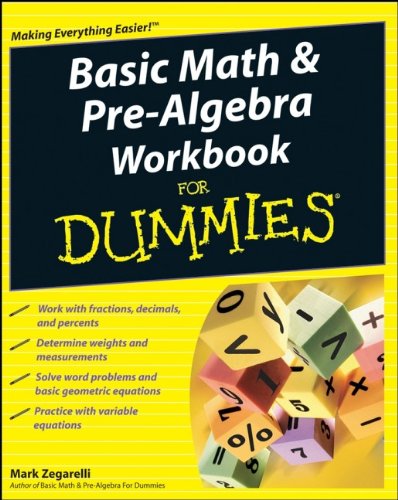 Beispielbild fr Basic Math and Pre-Algebra Workbook for Dummies zum Verkauf von Better World Books