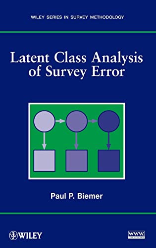 Latent Class Analysis of Survey Error (9780470289075) by Biemer, Paul P