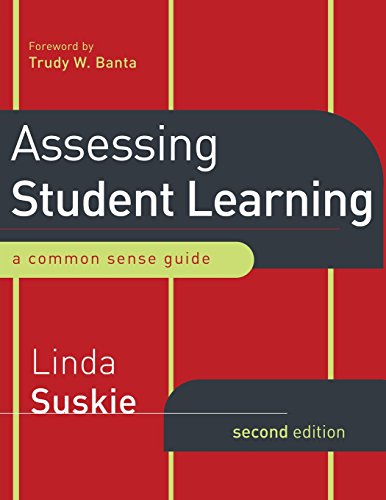 Stock image for Assessing Student Learning: A Common Sense Guide for sale by SecondSale