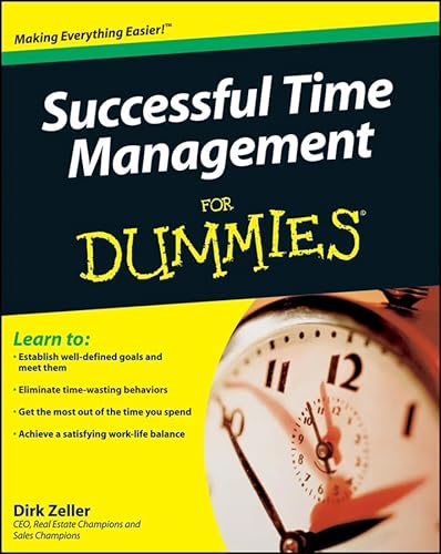 Imagen de archivo de Successful Time Management For Dummies a la venta por Wonder Book