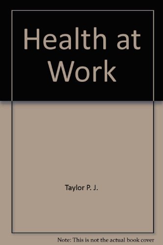 Stock image for Health at Work for sale by Zubal-Books, Since 1961