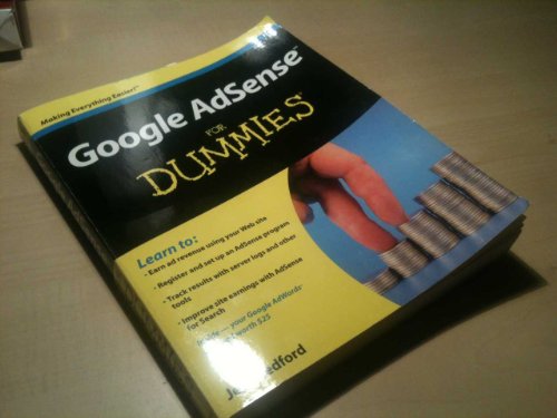 Stock image for Google AdSense For Dummies for sale by New Legacy Books