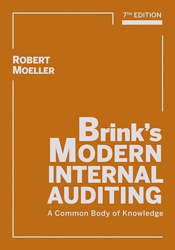 Stock image for Brink's Modern Internal Auditing: A Common Body of Knowledge for sale by The Book Spot