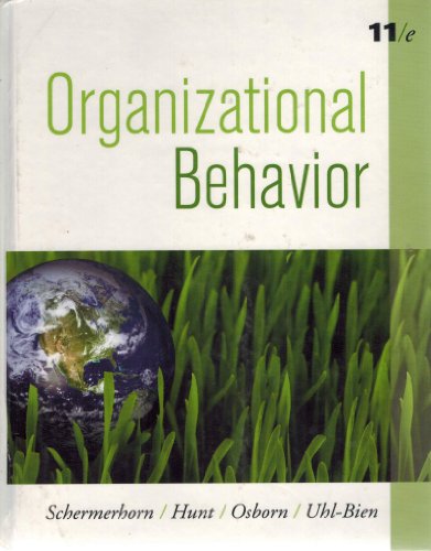 9780470294413: Organizational Behavior