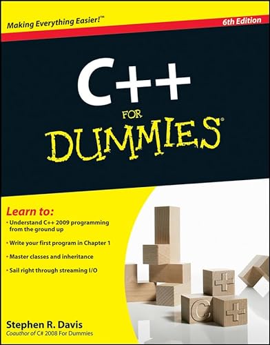 C++ for Dummies (9780470317266) by Davis, Stephen R.